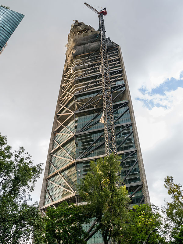 Torre Reforma in Mexico City 