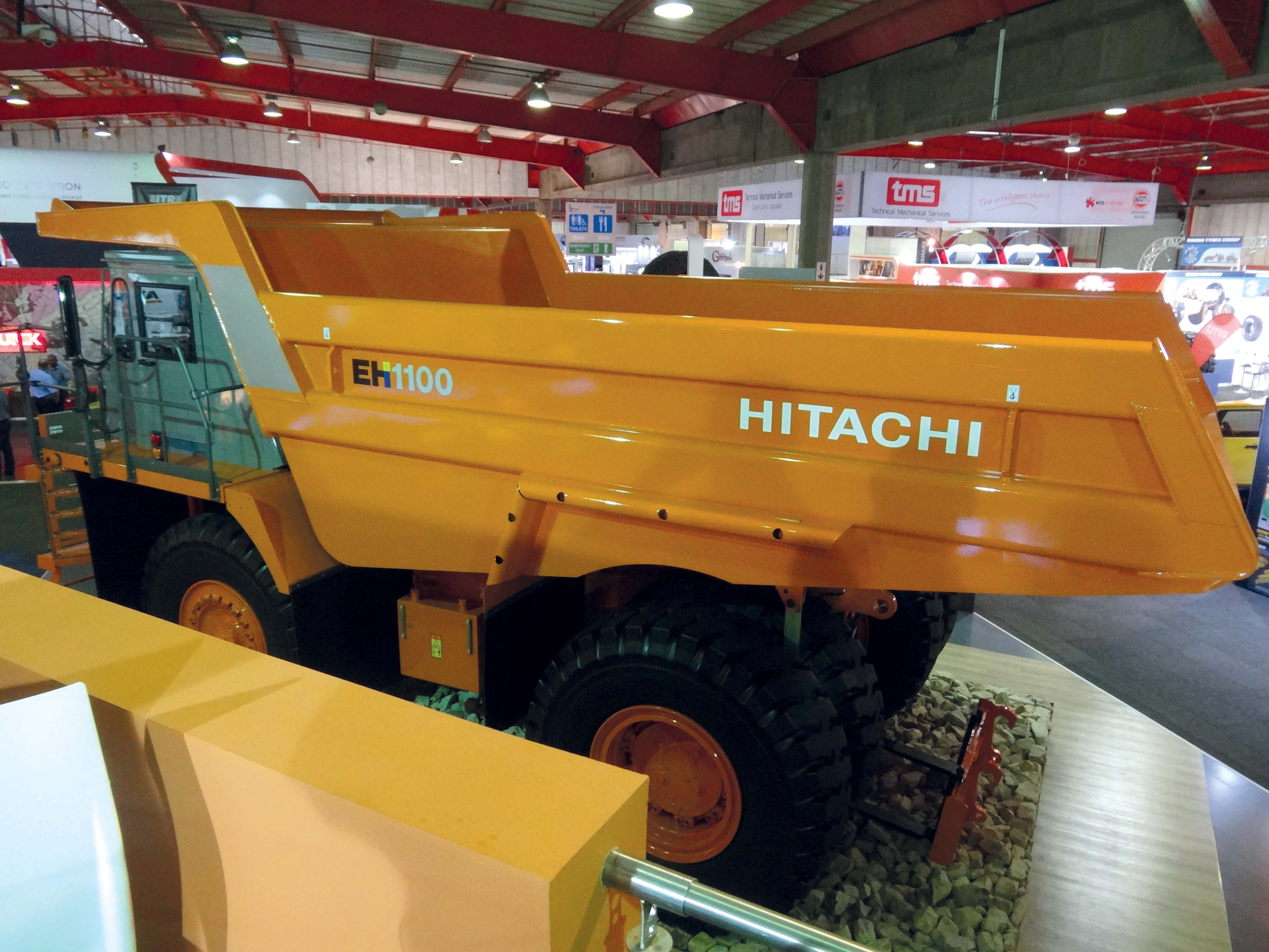 Hitachi EH1100 rigid dump trucks