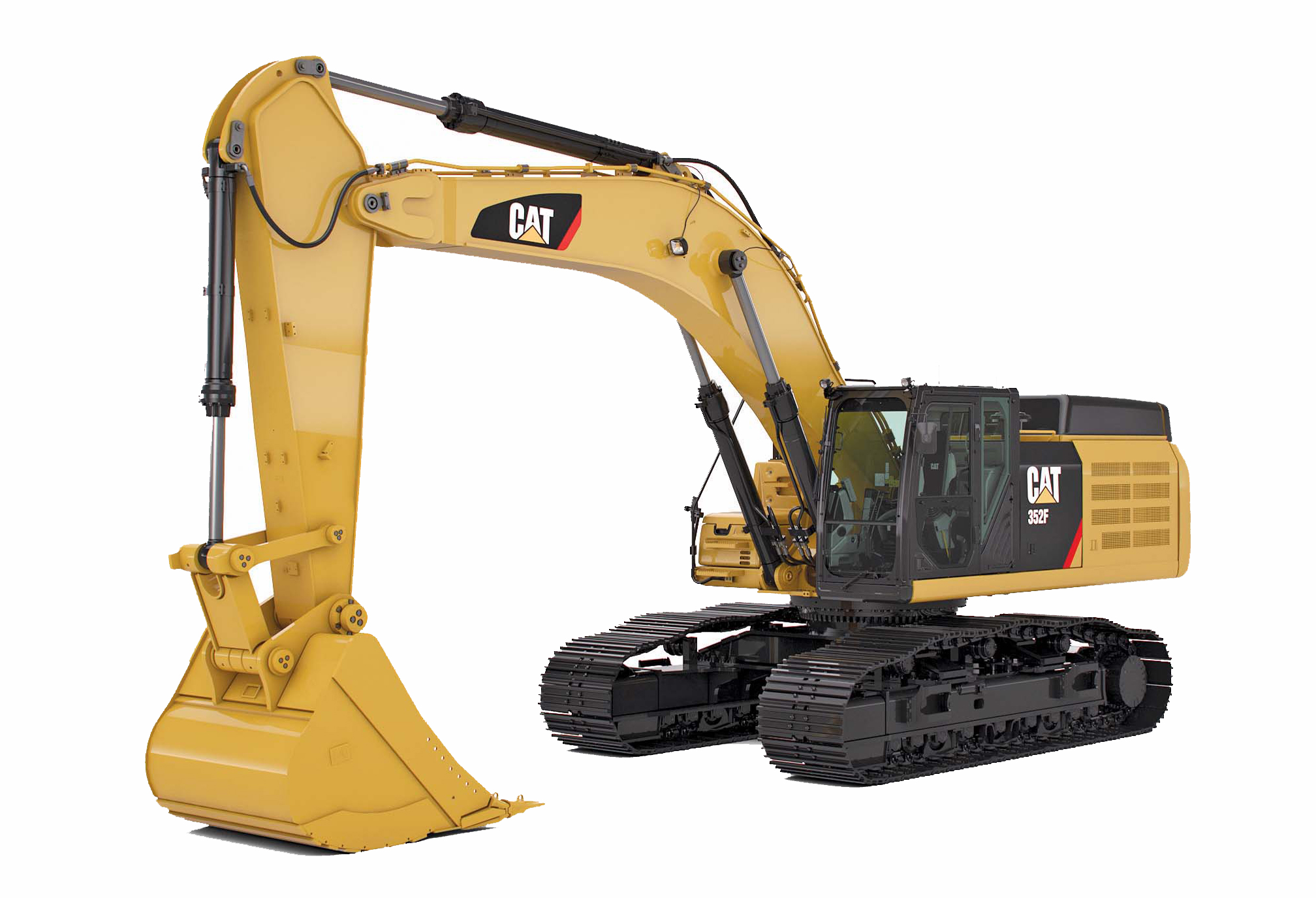 Caterpillar’s new 352F hydraulic excavator