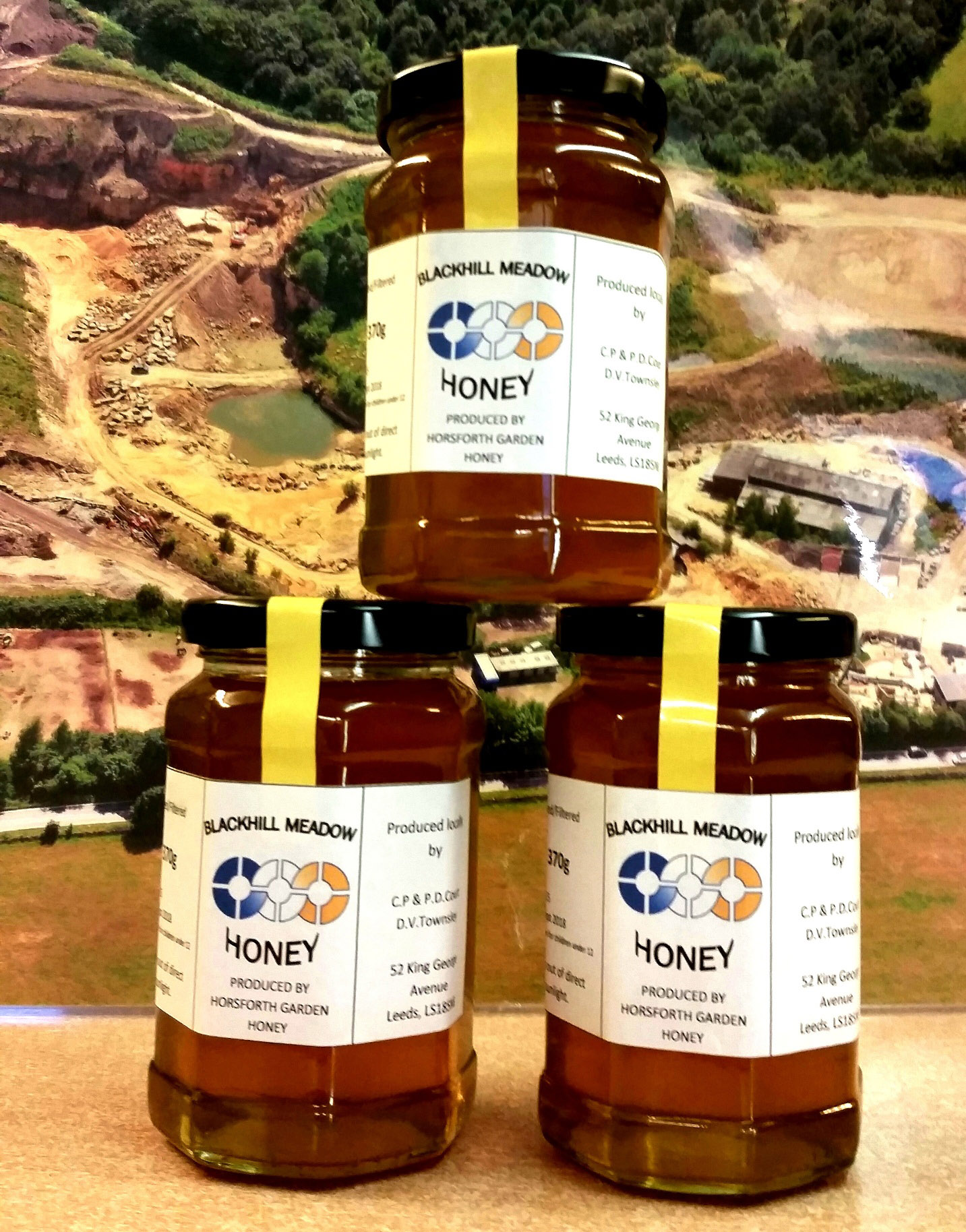sweet taste of honey from and English quarry 