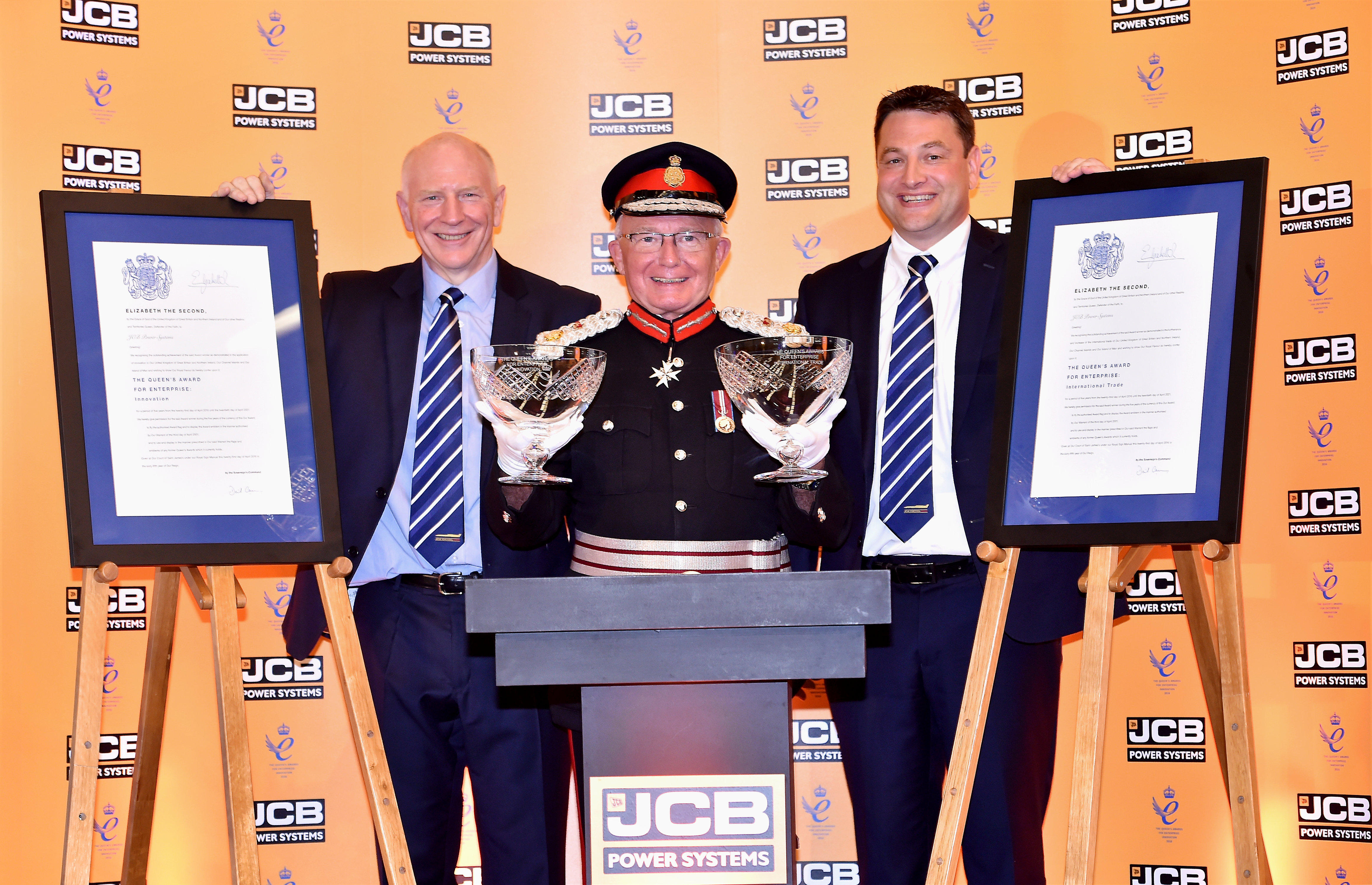 Queen's Awards to JCB Power Systems Group 