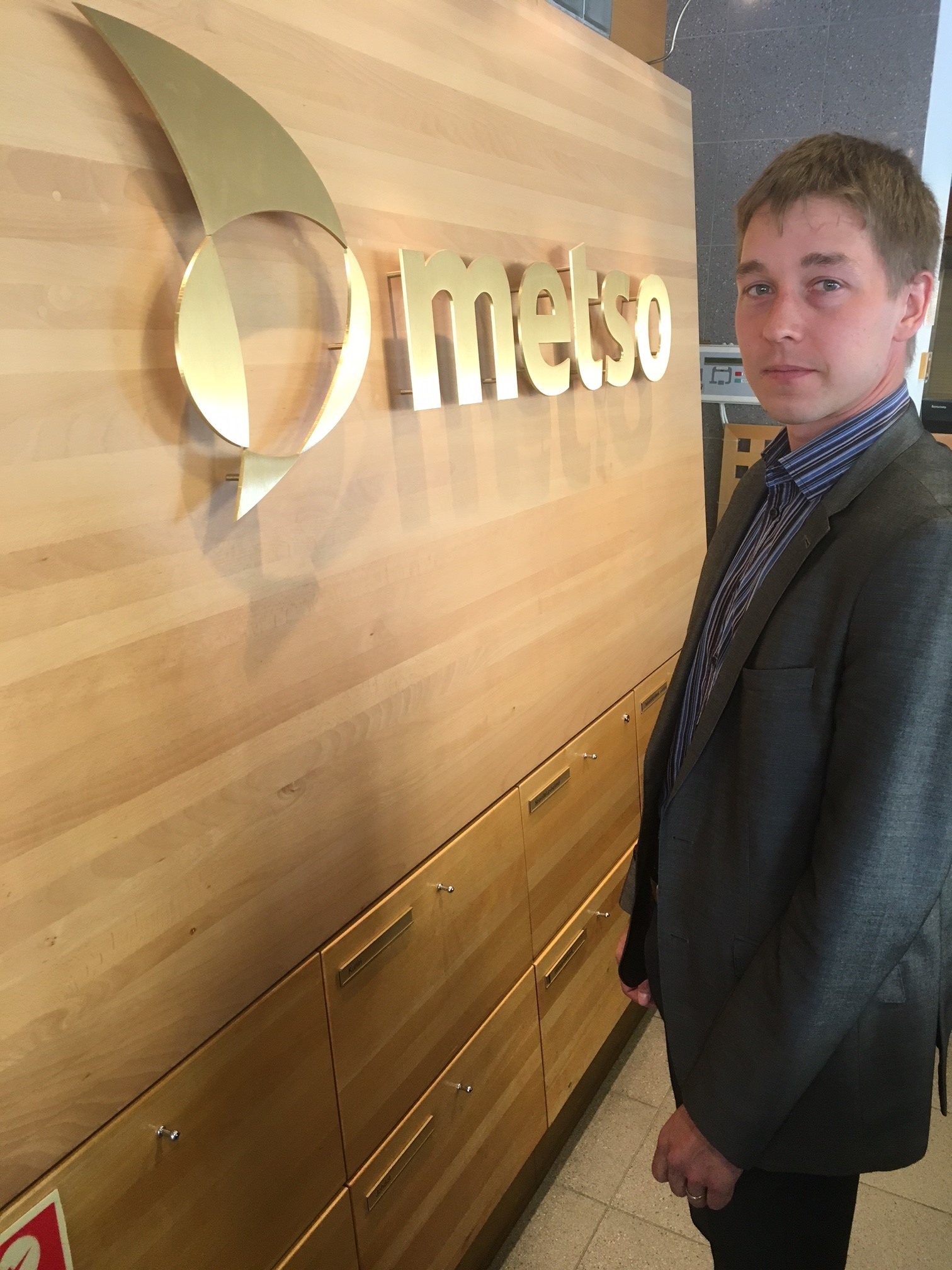 Julius Mäkelä, Metso’s global product manager