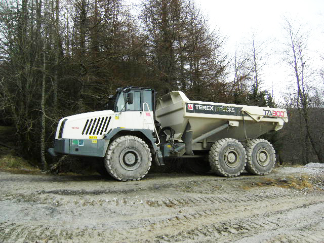 Terex Trucks’ TA300 articulated hauler 
