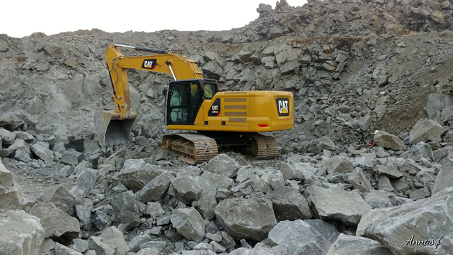 Cat 330 GC next generation excavator in an Indonesian quarry.jpg