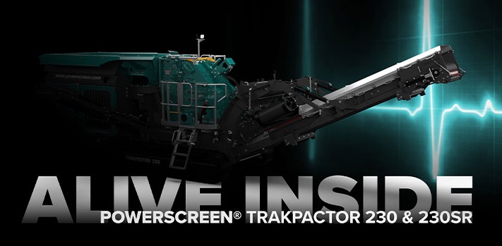 The Trakpactor models can be utilised in aggregates, recycling and mining