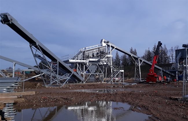 R Collard's new crushing line increases its capacity by 200%