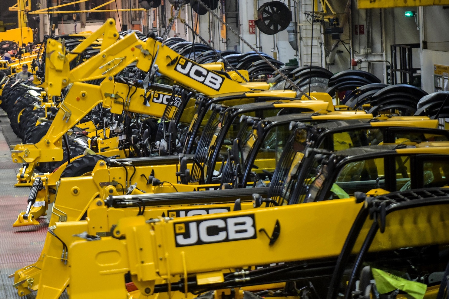 JCB says it will continue to monitor shipments of components from China