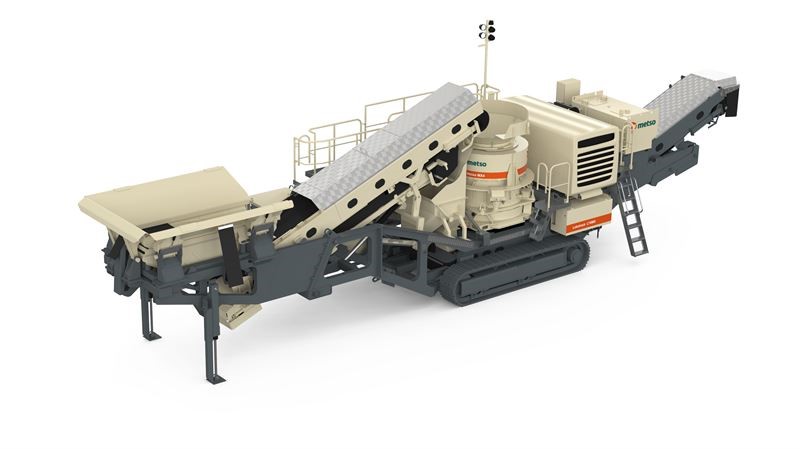 The special made-to-order edition Lokotrack LT4MXTM cone crusher