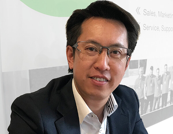 Peter Lam, the new VP Asia Pacific at Steelwrist