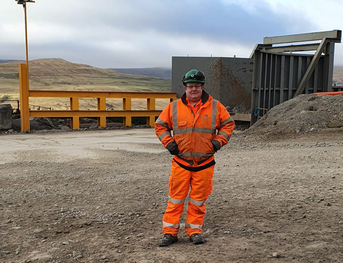 Hazen Bowskill, Quarry Operations manager