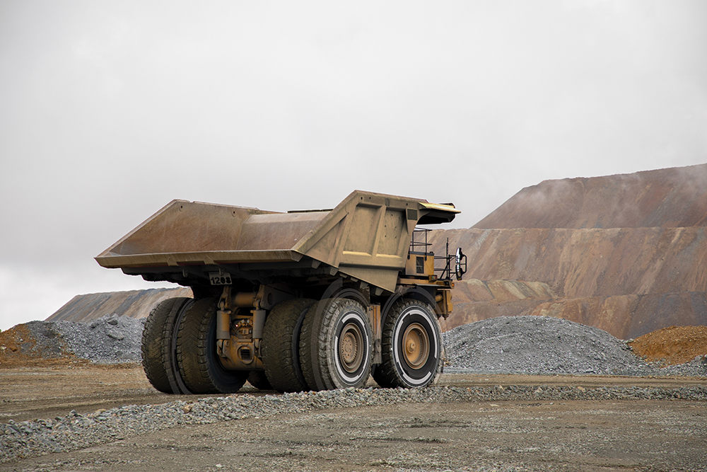Mining haul truck tyre monitoring is a common application for the iTrack platform
