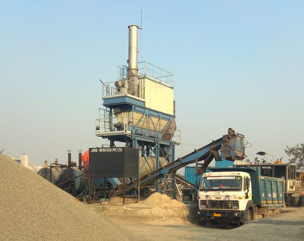 Ammann's ACC 90 asphalt mixing plant is being used by Indian road construction firm JRD