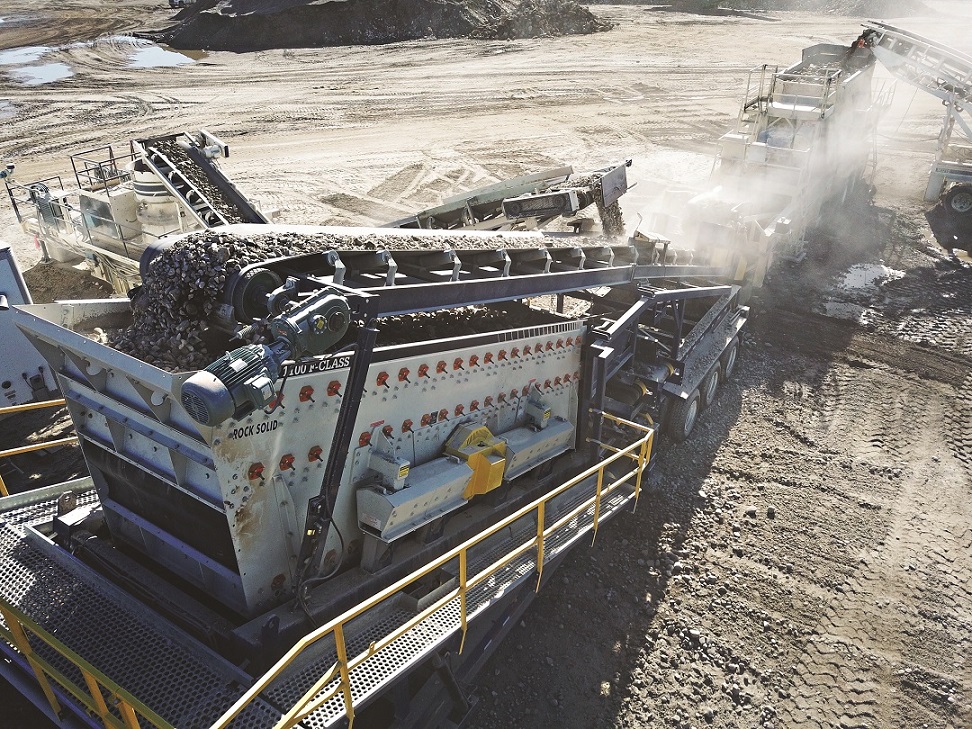 Screening diagnostics and optimisation systems can offer a range of advantages to a quarrying operation including locating problems and reducing downtime
