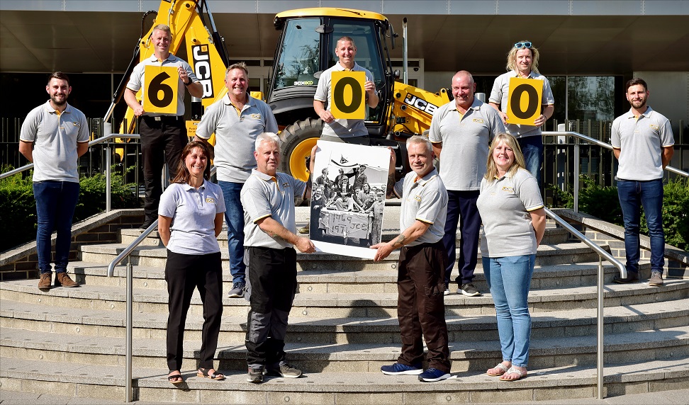  The Boot family celebrate JCB's 75th anniversary and their 600 years of service to the company