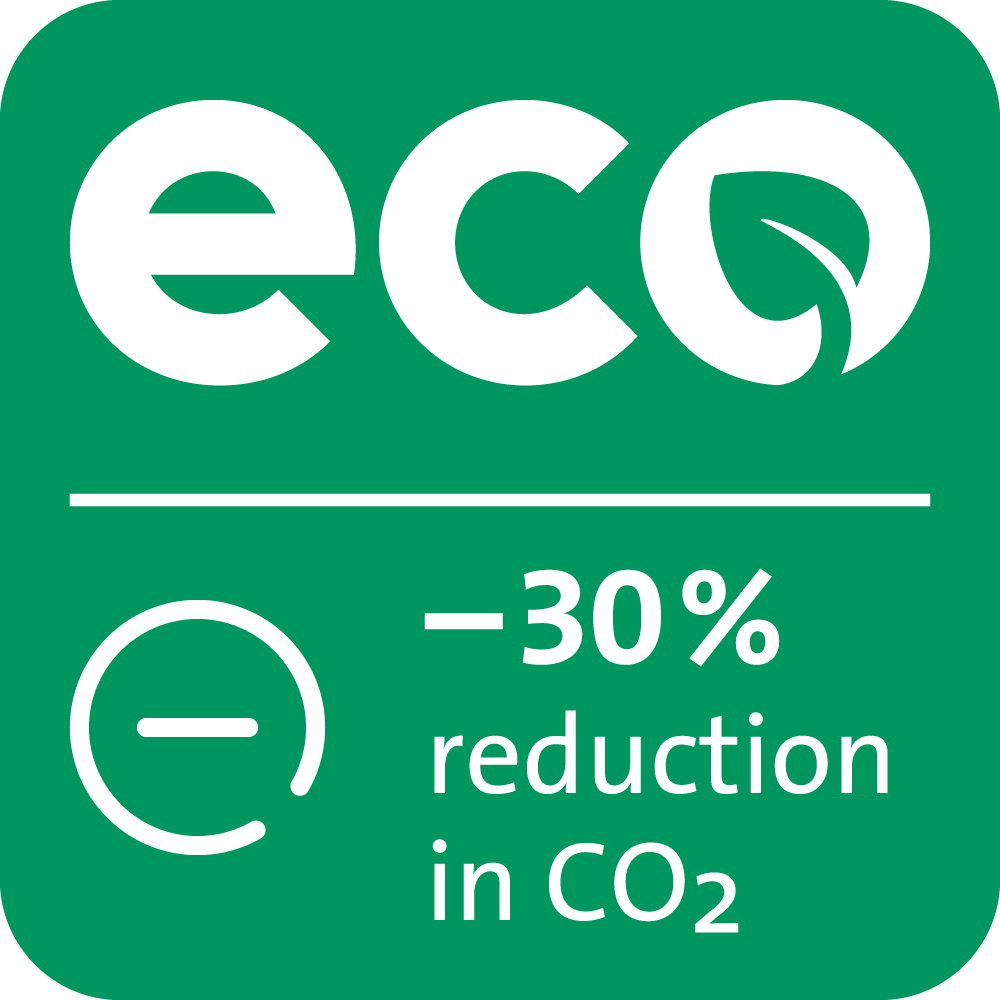 EcoLabel applies to cement and concrete with a 30% lower CO2 footprint or with 20% recycled content