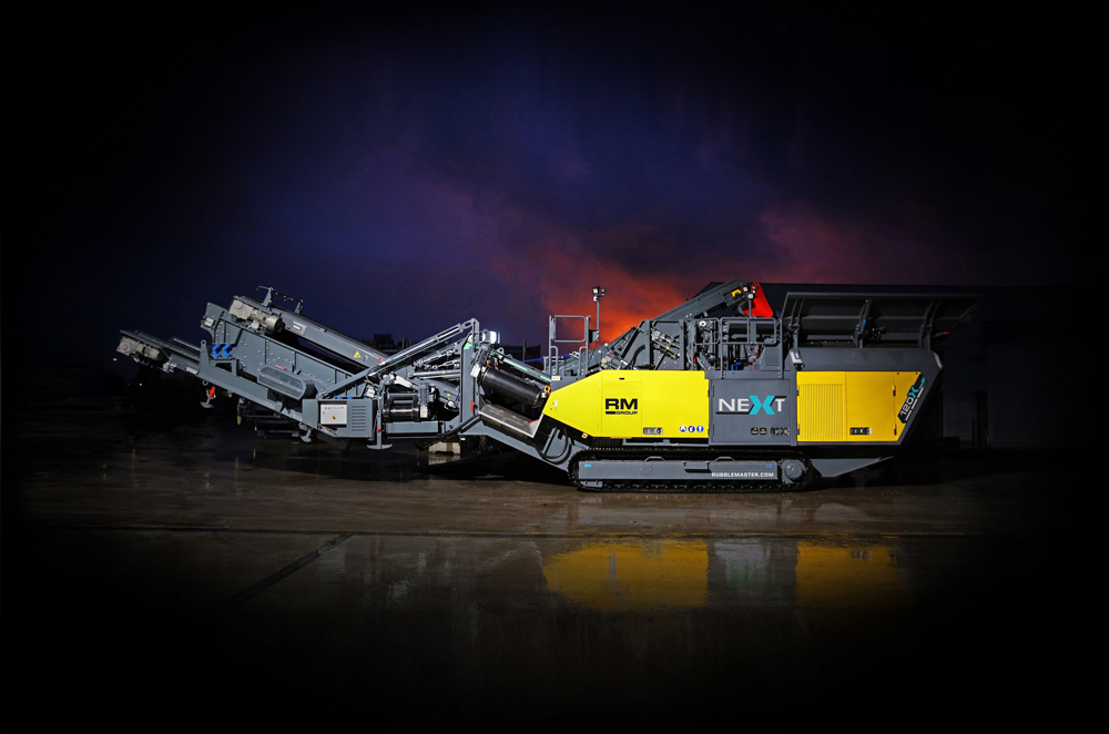 Rubble Master's new RM 120X crusher is the first based on the Austrian firm's new RM NEXT product philosophy
