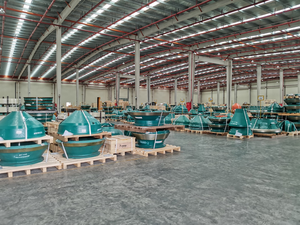 Metso Outotec’s new warehouse in Shanghai, China