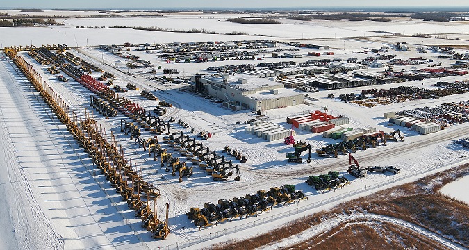 Ritchie Bros says more than 375 owners consigned equipment to the  Grande Prairie auction (Credit: Ritchie Bros)