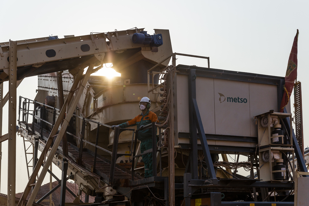 With its new Metso Outotec Rapid 350tph plant, ASG achieves more than 100,000 tonnes of production on average per month