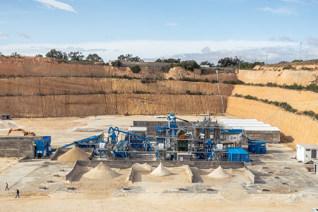 SOMEVAM commissioned its first CDE solution at the Oueslatia quarry in 2019
