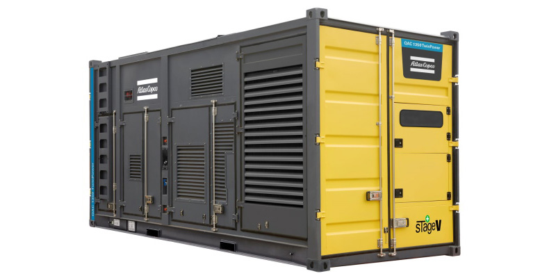 The TwinPower generator is suitable for quarrying applications