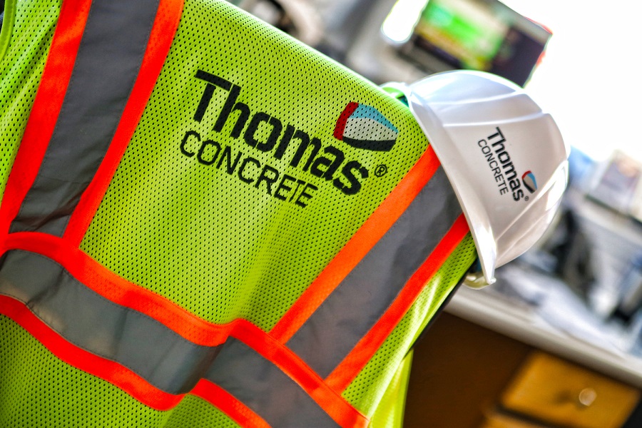 Thomas Concrete was praised for continuously surveying the level of engagement among employees