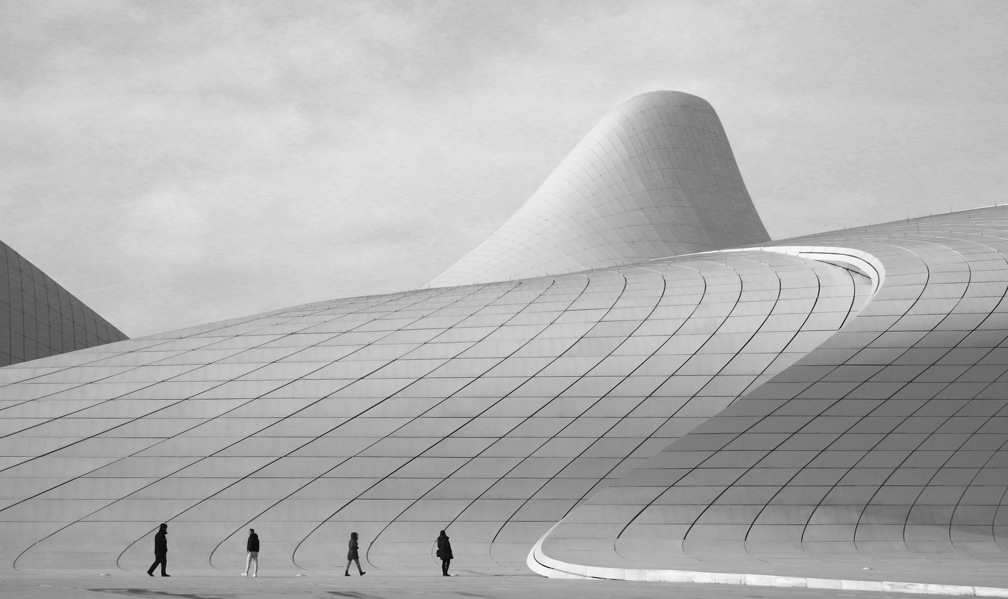 The overall winner was Nurlan Tahirli's photo of the Heydar Aliyev Center in Baku, Azerbaijan