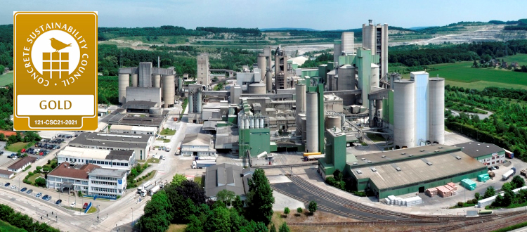 The Dyckerhoff cement works had already achieved CSC Silver certification in 2018