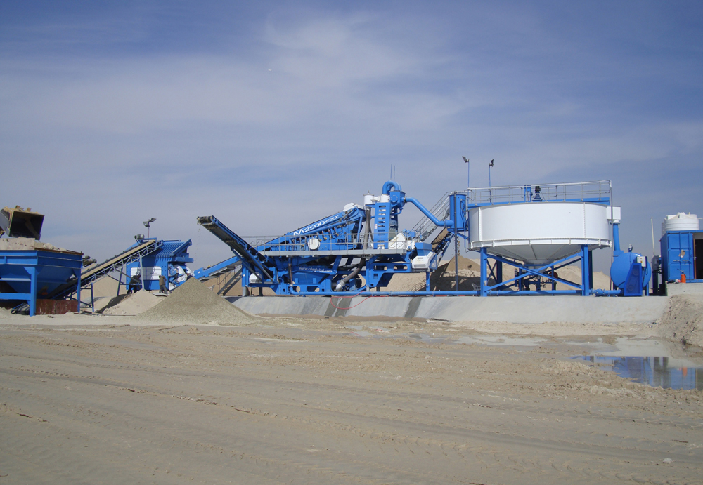 ASCO's first washing plant investment, CDE's M2500 installed in 2013