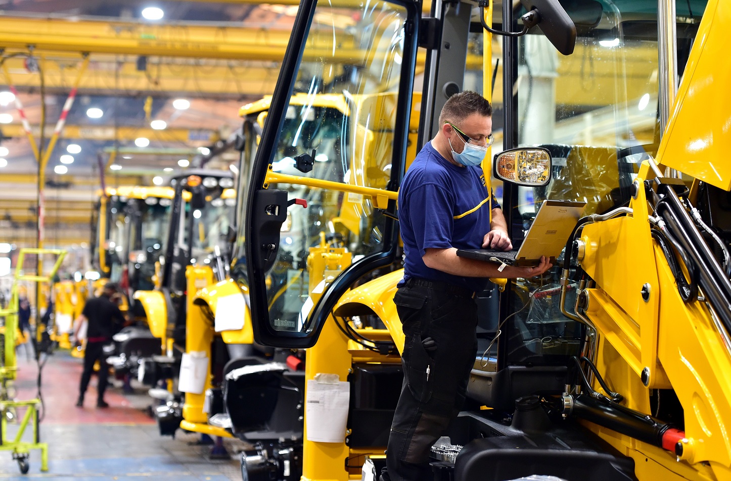 JCB says there is record demand for its construction and agricultural products
