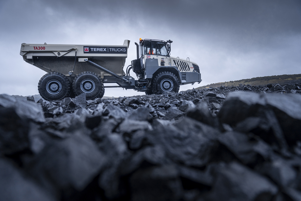 Terex Trucks says UK infrastructure projects such as HS2 provide good opportunities for sales of articulated haulers including its TA300