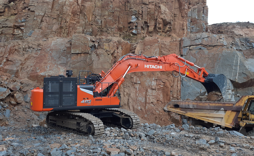 The September 2020-launched ZX490LCH-7 crawler excavator