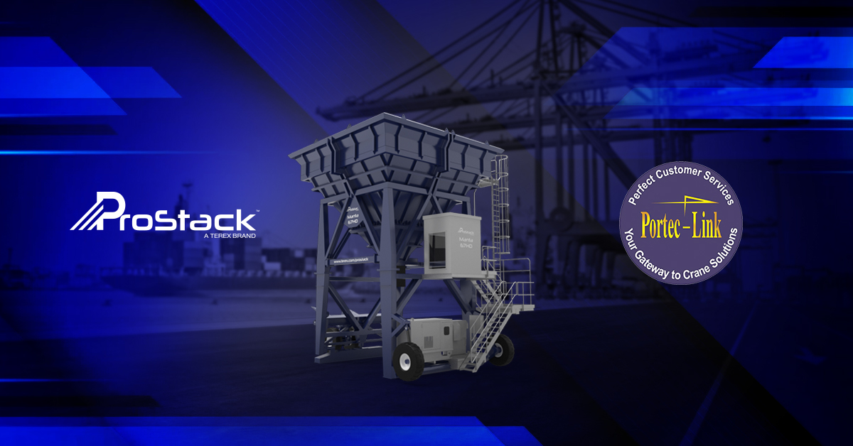 Portec Link will represent ProStack's bulk material handling and product stockpiling conveying equipment