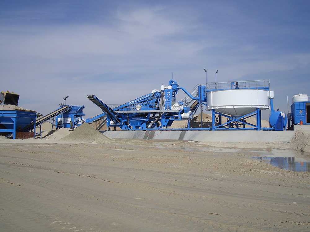 ASCO’s first washing plant investment, CDE’s M2500 installed in 2013