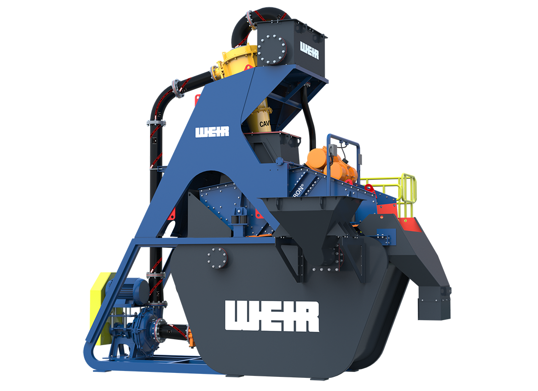 Weir Minerals Sand Wash Plant provides both an aggregates product and ready-to-use recycled water