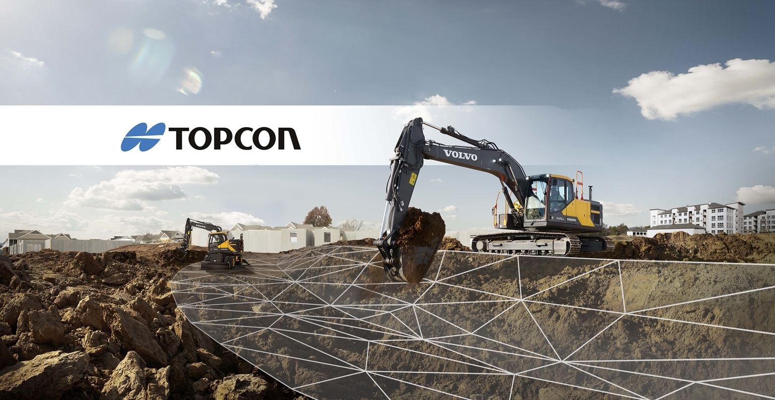 The integration of Topcon's 3D-MC positioning systems will enable increased automation in digging trenches, grading slopes and creating site profiles