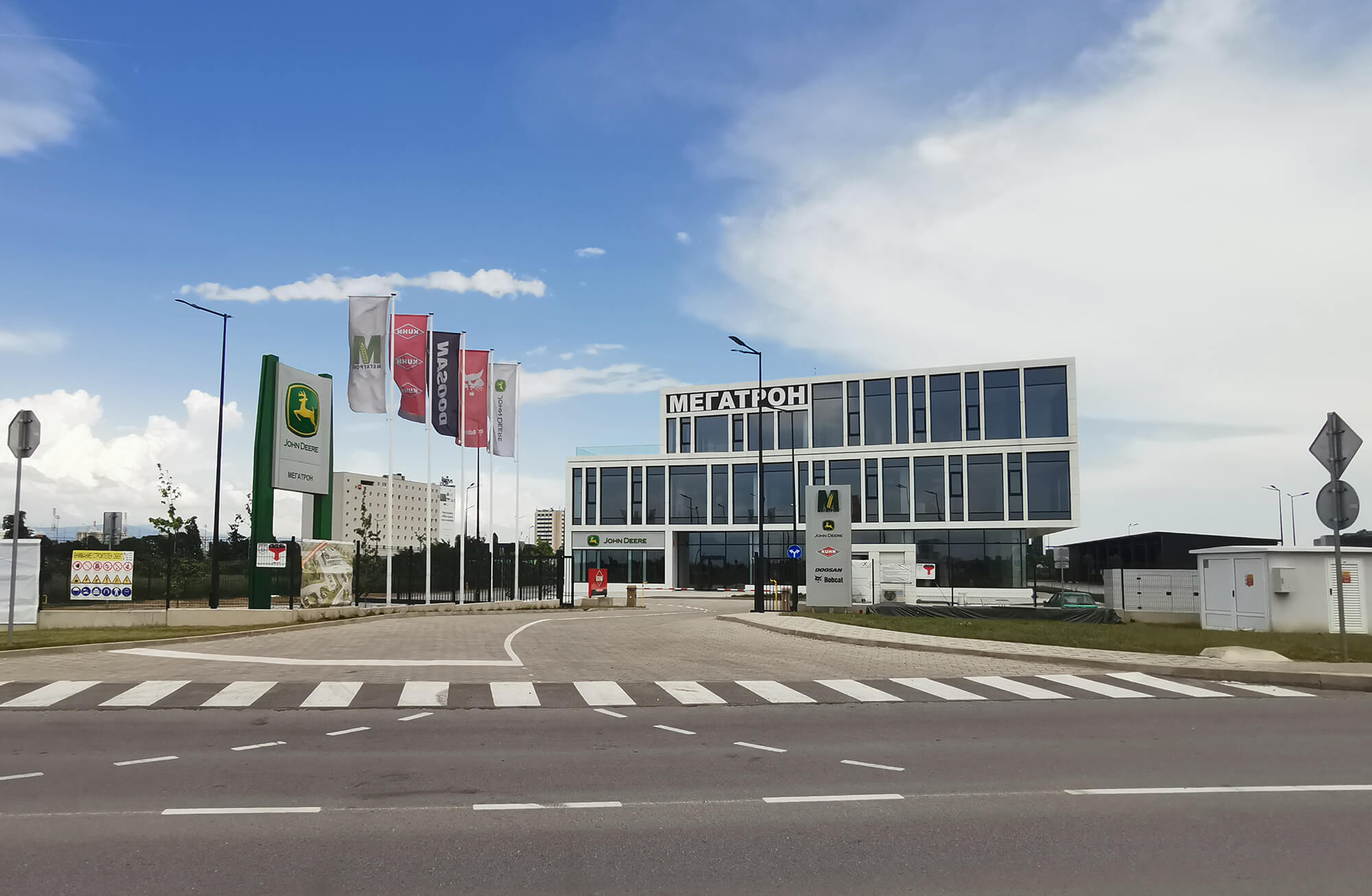 The new EAD Megatron HQ near Sofia Airport