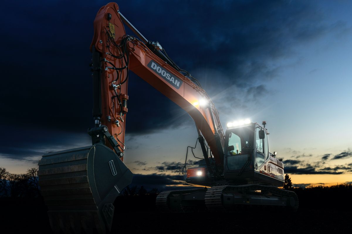 Doosan Infracore says the DX-7 range brings improvements in safety, efficiency, comfort and sustainability