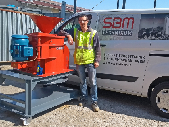 The SBM Technikum offering provides a range of crushing services