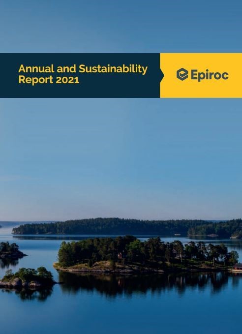 Epiroc's new Annual and Sustainability Report states that high customer activity and increased investment willingness led to record orders in 2021
