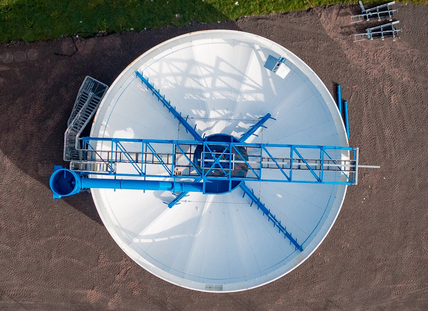 A bird’s-eye view of CDE’s AquaCycle A2500 thickener