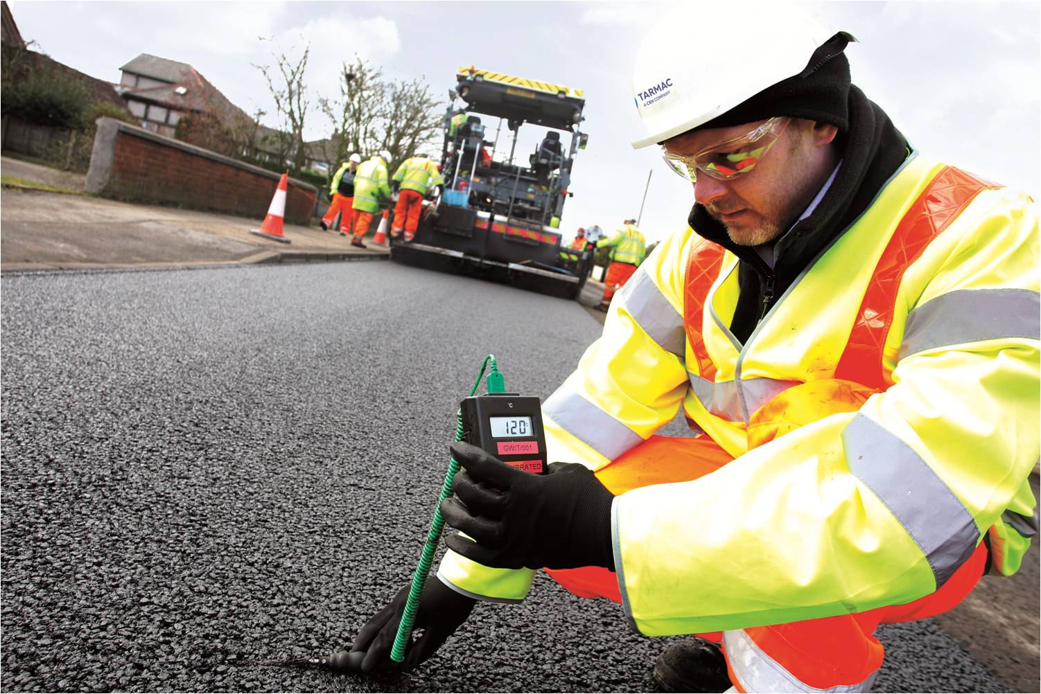 Tarmac says warm mix temperature asphalt technology can cut the embodied carbon of asphalt by up to 15%