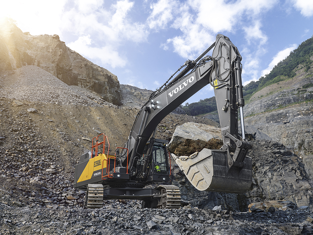 Reduced demand in China for machines such as excavators has impacted Volvo CE’s results for Q1 2022