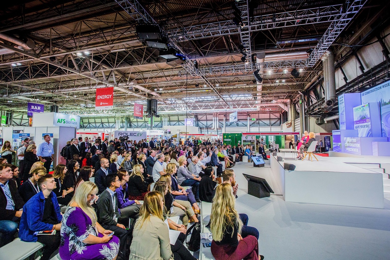 Around 25,000 attendees are expected at the built environment event
