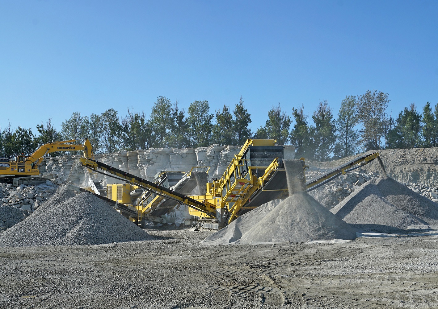 Keestrack has been present in the Indian market manufacturing tracked crushers since 2019