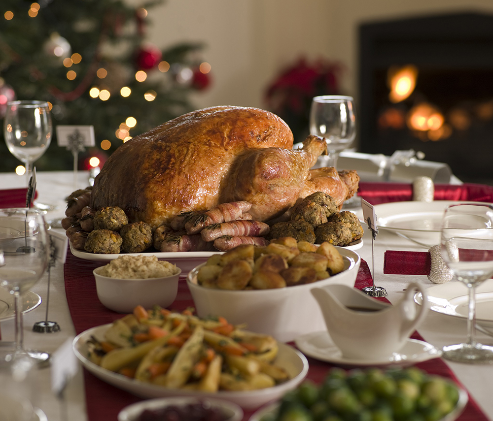 A traditional Christmas lunch spread. Pic: Monkey Business Images Dreamstime.com