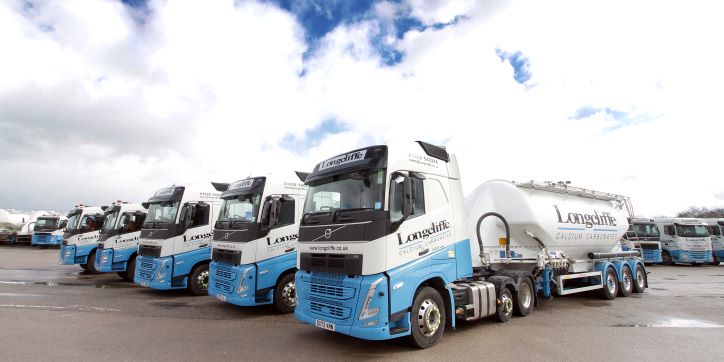 Some of the new Longcliffe fleet