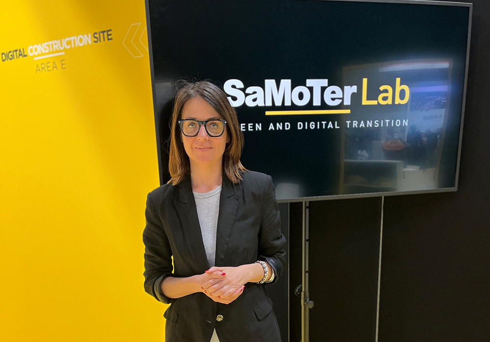 Sara Quotti Tubi says the SaMoTer LAB project helped showcase Italian construction machinery innovation 