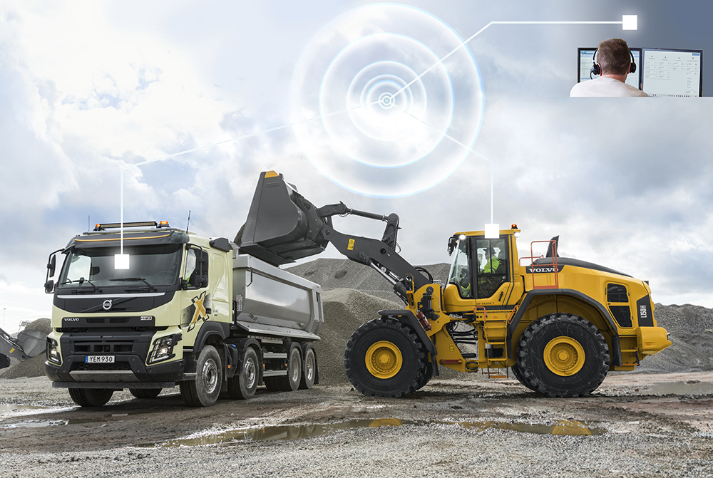 Volvo CE introduces Connected Load Out to improve jobsite efficiency