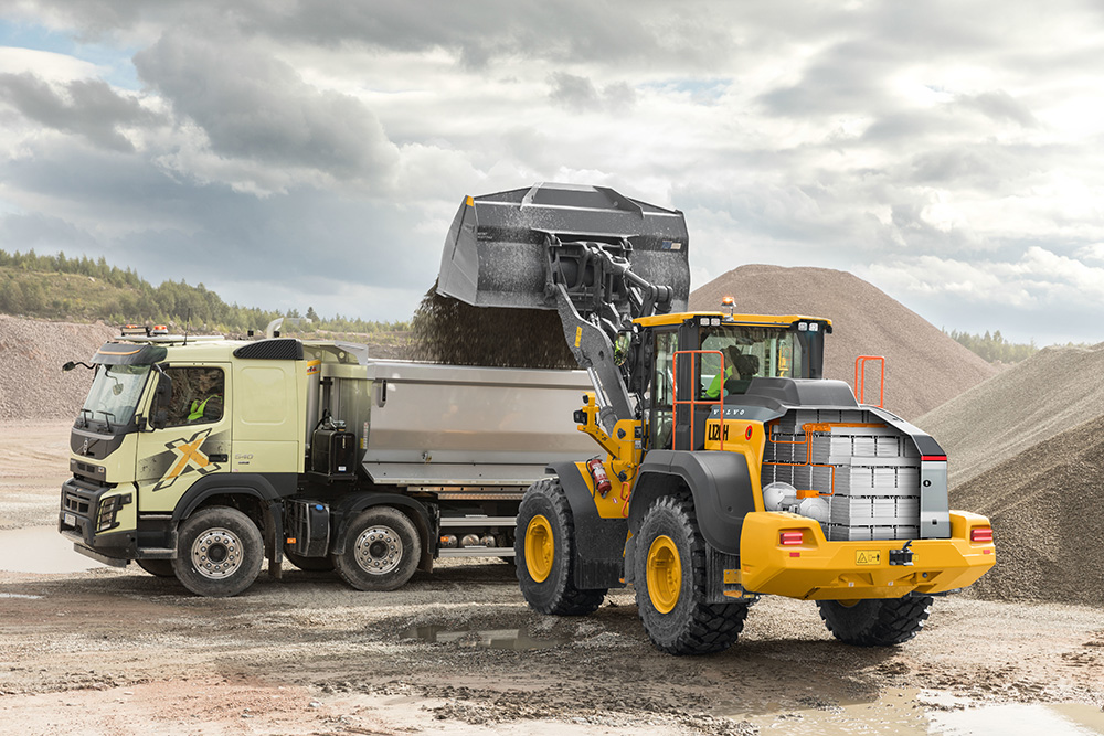 Volvo CE says its new conversion solution for its L120 mid-sized wheeled loaders makes it easy for customers to go electric